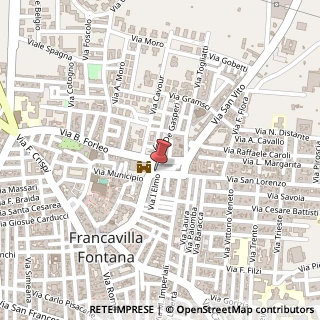 Mappa Via San Lorenzo, 2, 72021 Francavilla Fontana, Brindisi (Puglia)