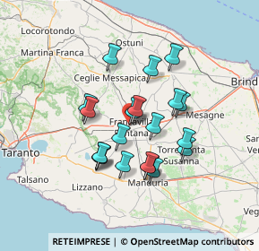 Mappa Via Lupo, 72021 Francavilla Fontana BR, Italia (12.146)