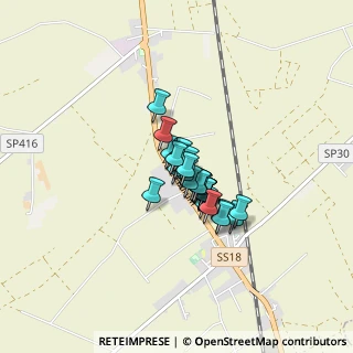 Mappa SS  18 Km 82.700, 84025 Eboli SA, Italia (0.44643)