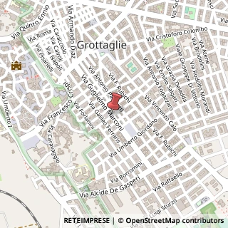 Mappa Via marconi 1, 74023 Grottaglie, Taranto (Puglia)