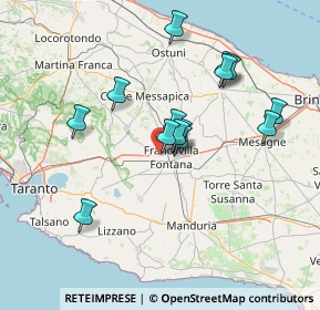 Mappa Via per Grottaglie Km 1, 72021 Francavilla Fontana BR, Italia (13.72714)