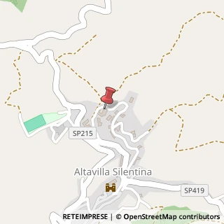 Mappa Via Peschiera, 130, 84045 Altavilla Silentina, Salerno (Campania)