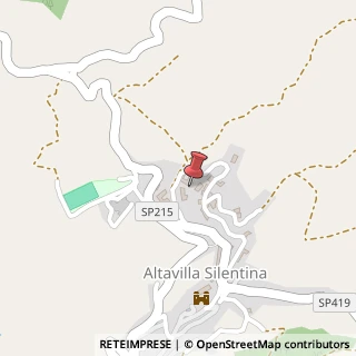 Mappa Via Peschiera, 20, 84045 Altavilla Silentina, Salerno (Campania)