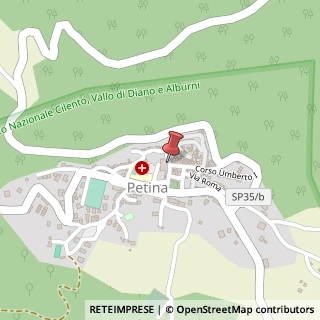 Mappa Piazza Umberto I, 84020 Petina SA, Italia, 84020 Petina, Salerno (Campania)
