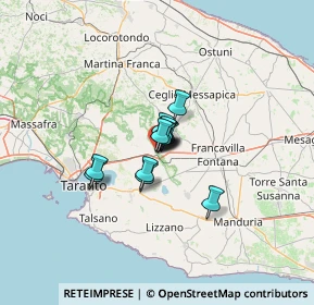 Mappa Via San Nicola, 74023 Grottaglie TA, Italia (6.18)