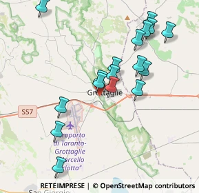 Mappa Via San Nicola, 74023 Grottaglie TA, Italia (5.0175)