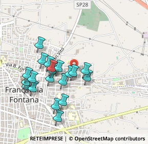 Mappa Via E. Toti, 72021 Francavilla Fontana BR, Italia (0.4765)
