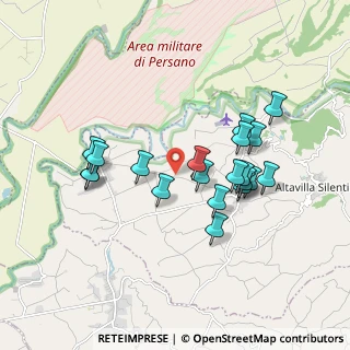 Mappa Contrada Quercia Grossa, 84045 Altavilla Silentina SA, Italia (1.801)