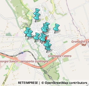 Mappa Via F. Rubichi, 74023 Grottaglie TA, Italia (0.59154)
