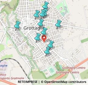 Mappa Via F. Rubichi, 74023 Grottaglie TA, Italia (0.44273)