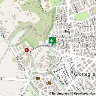 Mappa Viale Gaspare Pignatelli, 1, 74023 Grottaglie, Taranto (Puglia)