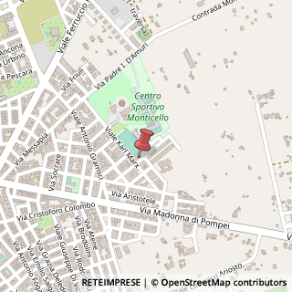 Mappa Via Protagora, 21, 74023 Grottaglie, Taranto (Puglia)