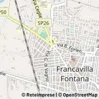 Térkép Francavilla Fontana