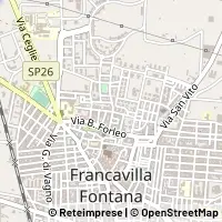 Mapa Francavilla Fontana