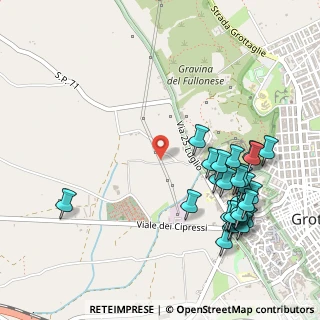 Mappa Via XXV Luglio, 74023 Grottaglie TA, Italia (0.63704)