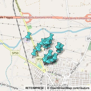 Mappa Via Monsignor Armando Franco, 72021 Francavilla Fontana BR, Italia (0.33793)