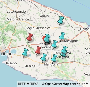 Mappa Viale Antonio Viale Antonio, 72021 Francavilla Fontana BR, Italia (10.67071)