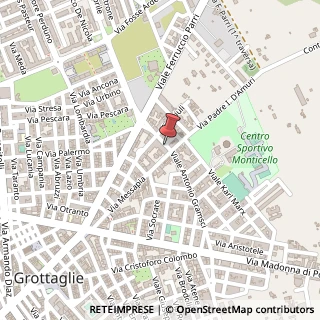 Mappa Viale Antonio Gramsci, 56, 74023 Grottaglie, Taranto (Puglia)