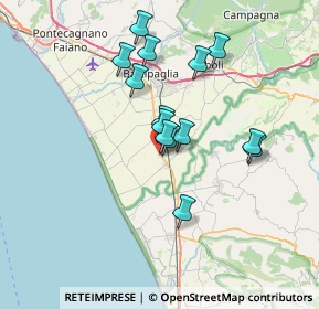 Mappa Contrada Papaleone, 84025 , 84025 (6.28643)