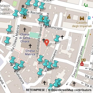 Mappa Via Benanduci, 72021 Francavilla Fontana BR, Italia (0.0963)