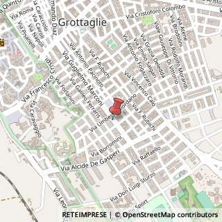 Mappa Via Per Monteiasi, 83, 74023 Grottaglie, Taranto (Puglia)