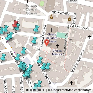 Mappa Via Casalino, 72021 Francavilla Fontana BR, Italia (0.096)