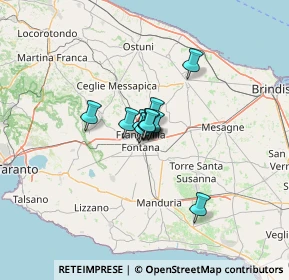 Mappa Via Savoia, 72021 Francavilla Fontana BR, Italia (6.04818)