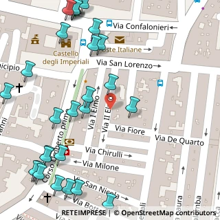 Mappa Via I Elmo, 72021 Francavilla Fontana BR, Italia (0.08519)