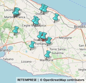 Mappa Via Pietro di Castri, 72021 Francavilla Fontana BR, Italia (16.73714)