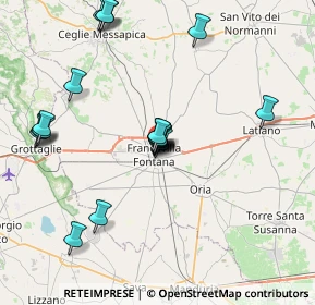 Mappa Via Baracca, 72021 Francavilla Fontana BR, Italia (7.884)