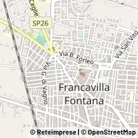 Térkép Francavilla Fontana