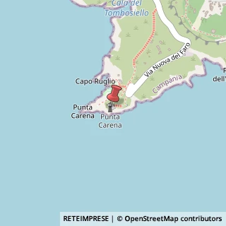 Mappa Via Faro Punta Carena, 80071 Anacapri NA, Italia, 80071 Anacapri, Napoli (Campania)