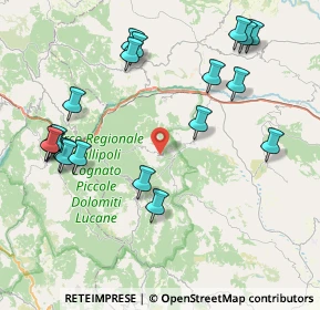 Mappa Via della Libertà, 75010 Oliveto Lucano MT, Italia (10.171)