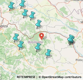 Mappa Via della Libertà, 75010 Oliveto Lucano MT, Italia (21.075)