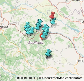 Mappa 75010 Oliveto Lucano MT, Italia (10.56294)