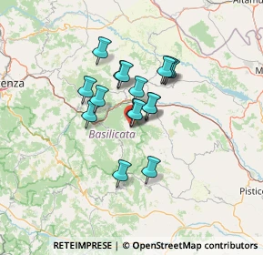 Mappa 75010 Oliveto Lucano MT, Italia (9.99188)