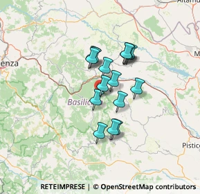 Mappa Via della Libertà, 75010 Oliveto Lucano MT, Italia (10.29813)
