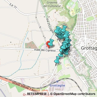 Mappa Viale Cipressi, 74023 Grottaglie TA, Italia (0.35833)