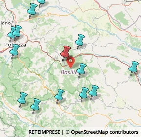 Mappa Strada Provinciale Gallipoli - Ponte Balza, 85010 Campomaggiore PZ, Italia (21.20133)