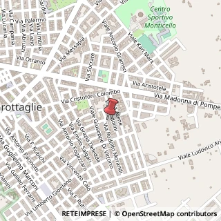 Mappa Via G. Amendola, 14, 74023 Grottaglie, Taranto (Puglia)