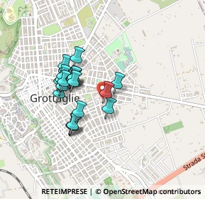 Mappa Via Atene, 74023 Grottaglie TA, Italia (0.383)