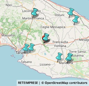 Mappa Via Tacito, 74023 Grottaglie TA, Italia (15.855)