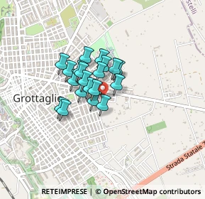 Mappa Via Tacito, 74023 Grottaglie TA, Italia (0.28)