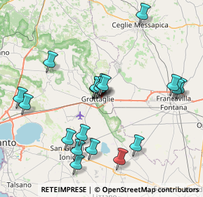 Mappa Via Tacito, 74023 Grottaglie TA, Italia (8.516)