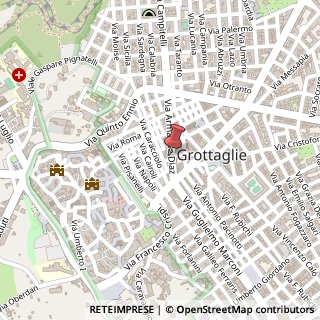 Mappa Via Armando Diaz, 66, 74023 Grottaglie, Taranto (Puglia)