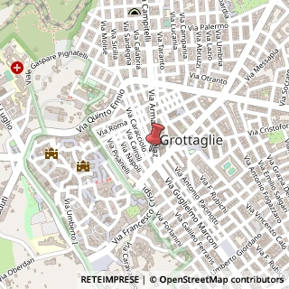 Mappa Via Bari, 38, 74023 Grottaglie, Taranto (Puglia)