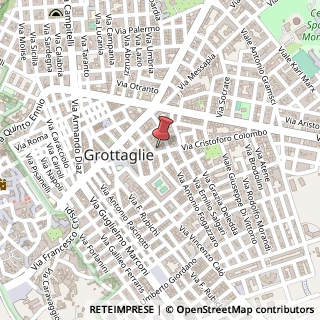 Mappa Via Cristoforo Colombo, 19, 74023 Grottaglie, Taranto (Puglia)