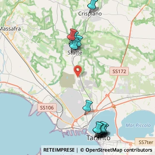 Mappa ZONA P.I.P, 74010 Statte TA, Italia (6.2585)