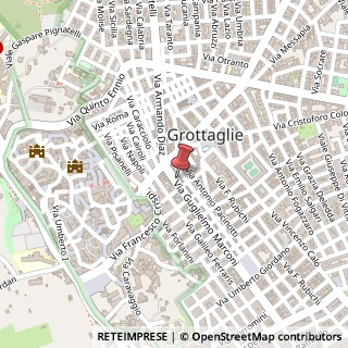 Mappa 74023 Grottaglie TA, Italia, 74023 Grottaglie, Taranto (Puglia)