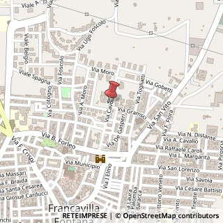 Mappa Via cavour 32, 72021 Francavilla Fontana, Brindisi (Puglia)